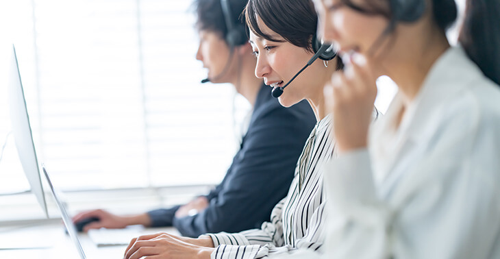 コールセンターで言葉遣いをマスターさせ、企業イメージを上げよう！
